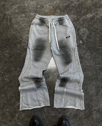 3X ZIP FLARED SWEATS